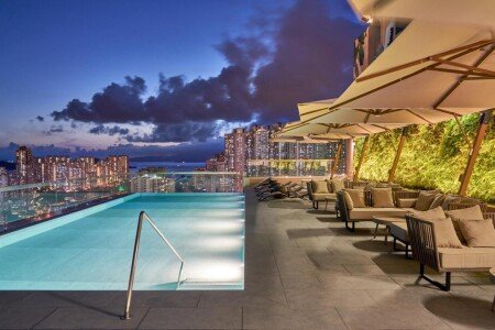 Hotel with pool
