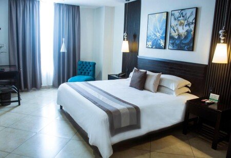 Hotel con aire acondicionado