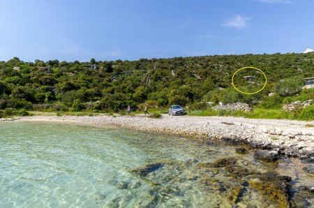 Ferienhaus 3 Gäste, mit Garten