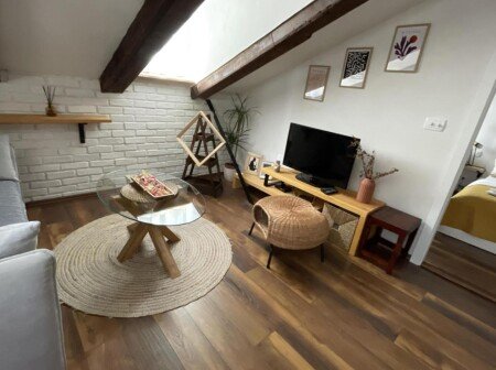 Apartamento 1 habitación, con aire acondicionado