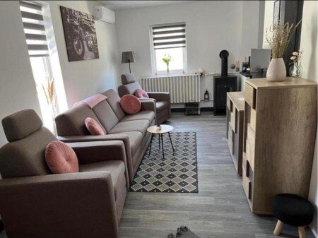 Wohnung 2 Schlafzimmer, mit Garten