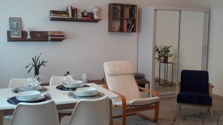 Apartamento 1 habitación, con aire acondicionado