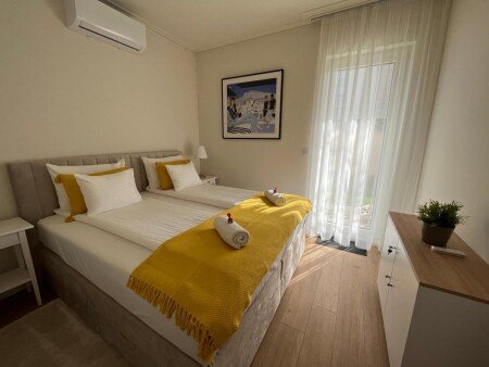 Apartment 1 bedroom, with garden