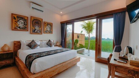 Villa 1 chambre, avec piscine