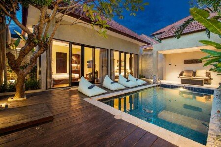 Villa 4 guests, with pool