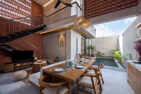 Villa 6 guests, with pool