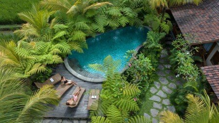 Chalet 3 voyageurs, avec piscine
