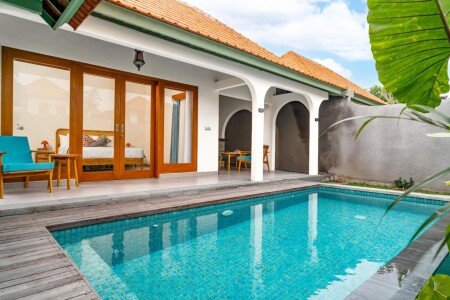 Villa 1 bedroom, with pool