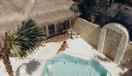 Hotel with pool