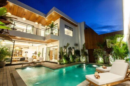 Villa 20 voyageurs, avec jacuzzi