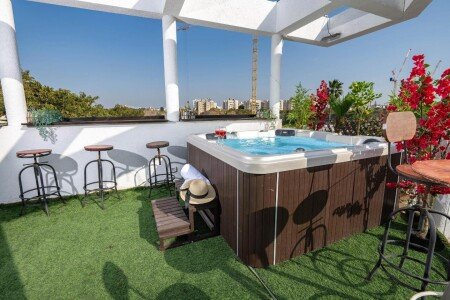 Appartement 6 gasten, met jacuzzi