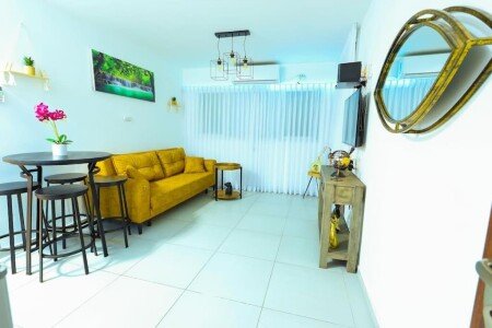 Appartement 1 chambre, avec jardin