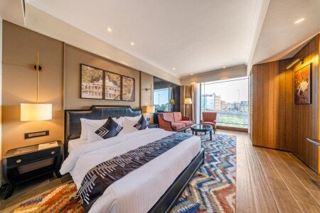 Hotel with air conditioning