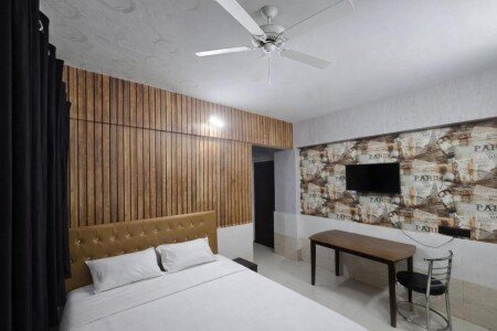 Bed and breakfast 1 bedroom, with air conditioning