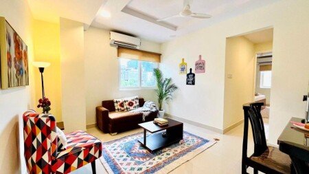 Apartment 8 guests, with garden