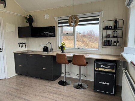 Ferienhaus 1 Schlafzimmer, mit Garten