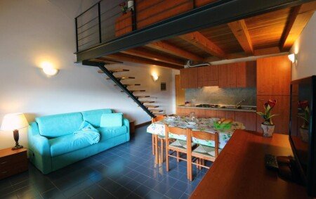 Appartamento 5 ospiti, con giardino