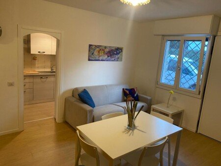 Appartamento 1 camera, con giardino