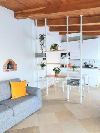 Appartamento 1 camera, con giardino