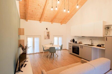 Appartamento 4 ospiti, con giardino