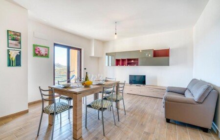 Appartamento 5 ospiti, con giardino