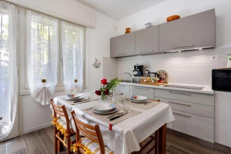 Appartamento 1 camera, con giardino