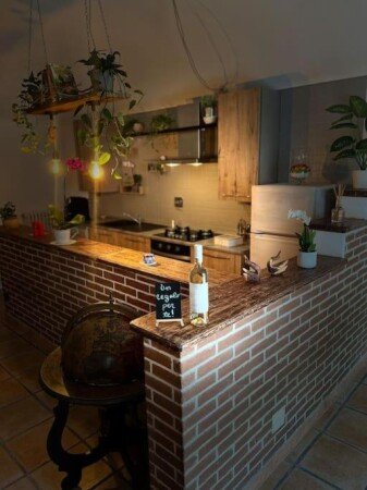 Casa 1 camera, con giardino