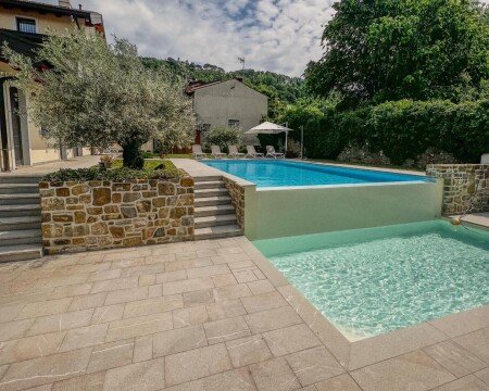 Appartamento 5 ospiti, con piscina