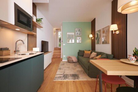 Casa 1 habitación, con jardín