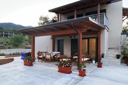 Casa 1 camera, con giardino