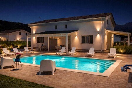Appartamento 5 ospiti, con piscina