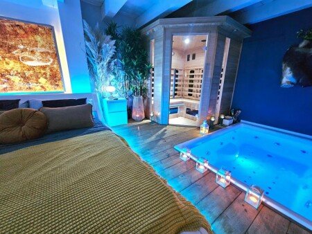 Apartment 1 bedroom, with jacuzzi