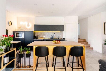 Villa 3 chambres, avec jardin