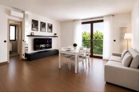 Appartamento 2 camere, con giardino