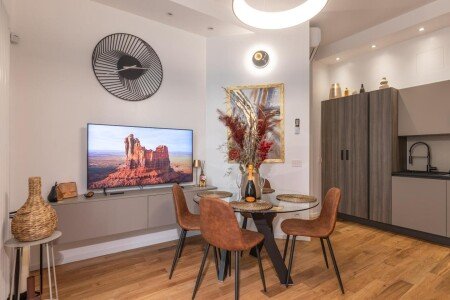 Apartamento 1 habitación, con aire acondicionado