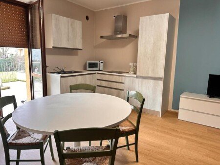 Appartamento 1 camera, con giardino