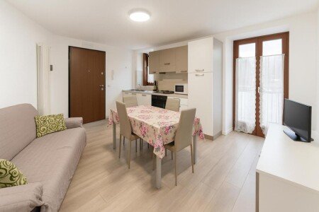 Appartamento 1 camera, con parcheggio