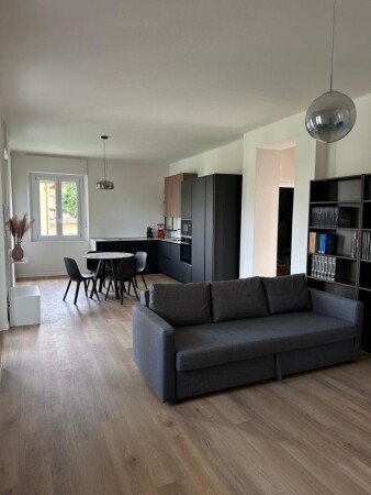 Appartamento 1 camera, con giardino