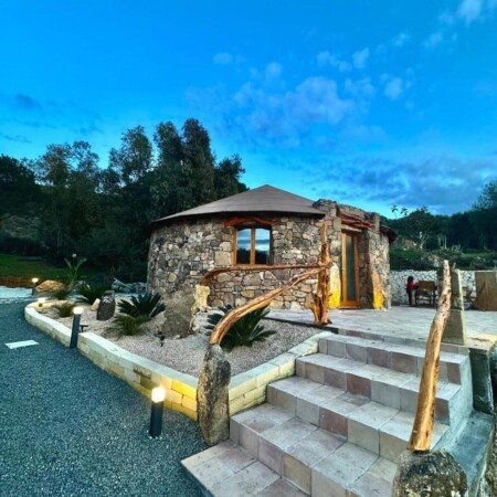 Chalet 1 camera, con giardino