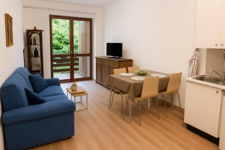 Appartamento 1 camera, con parcheggio