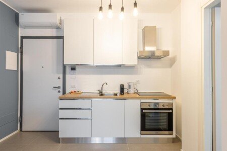 Appartamento 1 camera, con giardino