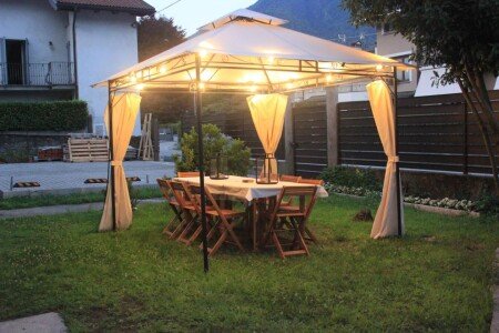 Casa 1 camera, con giardino