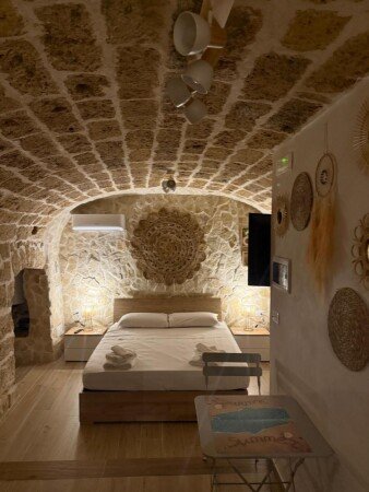 Bed and breakfast 1 bedroom, with air conditioning