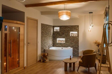 Bed and breakfast 2 ospiti, con idromassaggio