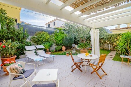 Appartamento 4 ospiti, con giardino