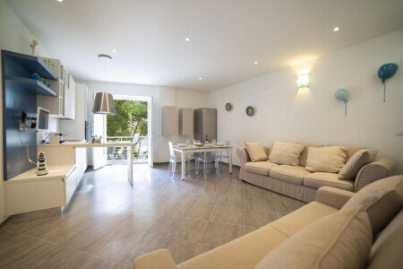 Appartamento 6 ospiti, con giardino