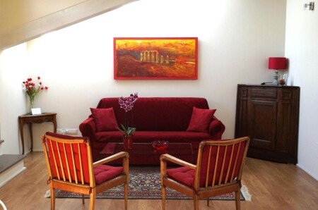 Appartamento 1 camera, con giardino