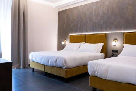 Hôtel design, avec climatisation