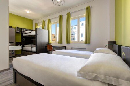 Auberge de jeunesse 4 voyageurs, avec climatisation