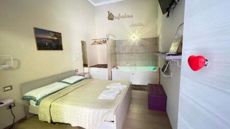 Bed and breakfast 2 ospiti, con idromassaggio